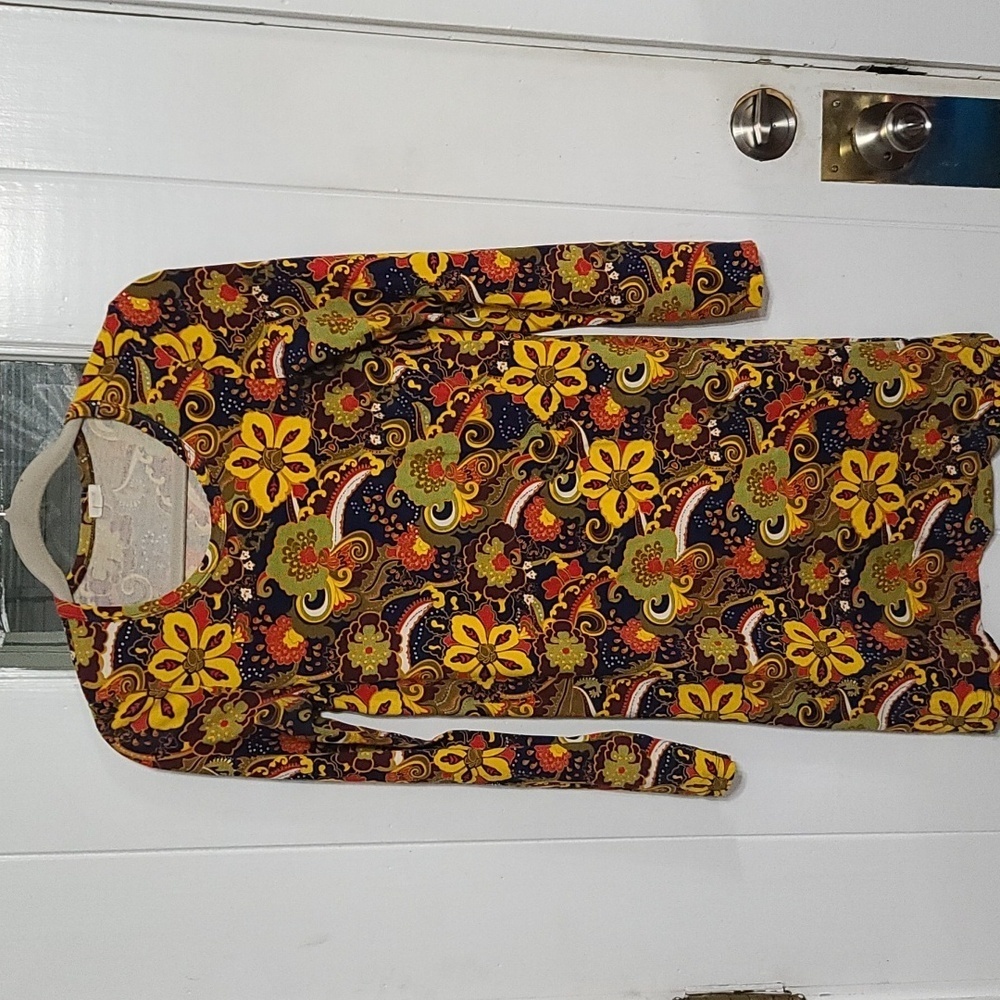 J. Crew Factory Womens Dress Slip-on Fall Floral Thanksgiving Sz XS EUC